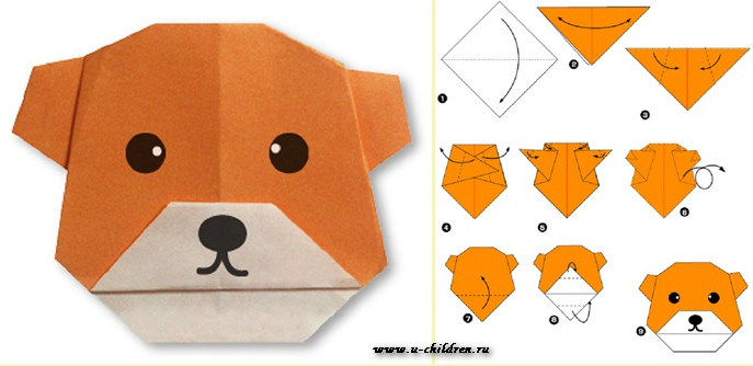www.u-children.ru kak sdelati origami 3